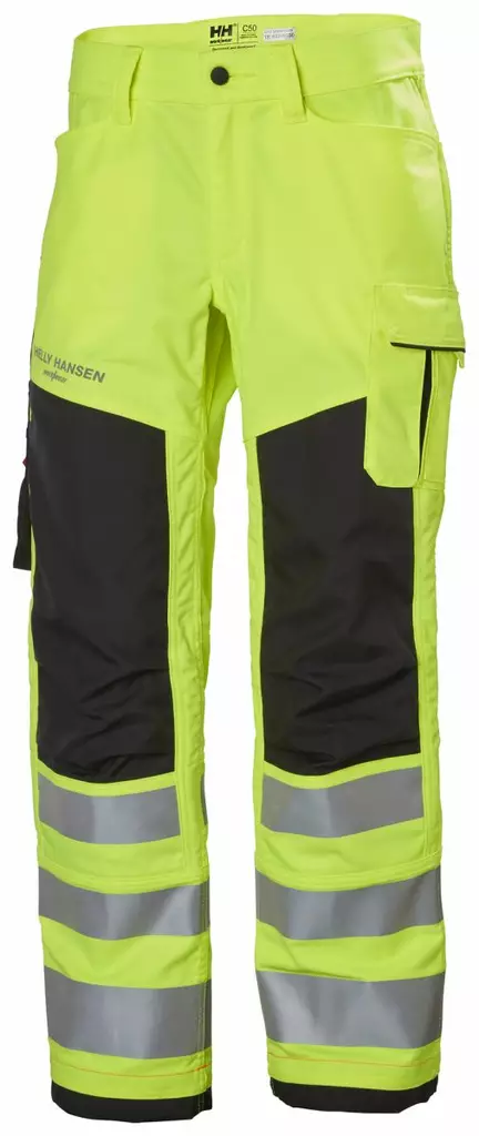 Helly Hansen Alna 2.0 Work Pant LK2, Keltainen/Musta - Helly Hansen Huomiohousut - 77421-369 - 1