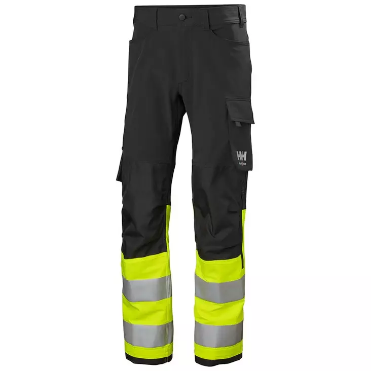 Helly Hansen Alna 4x Work Pant LK1, 369 Yellow/Ebony - Helly Hansen Huomiohousut - 77429-369 - 1