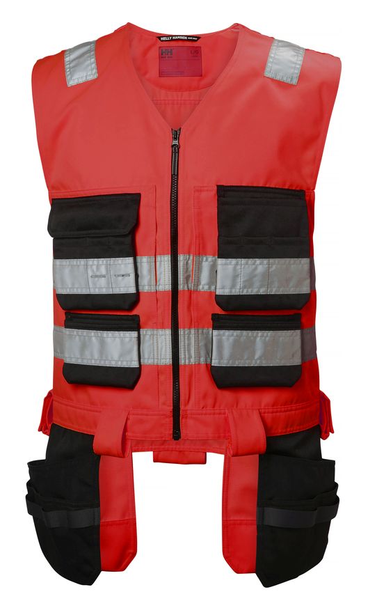 Helly Hansen Alna Cons Vest, Punainen/Musta - Helly Hansen Huomioliivit - 77110-169 - 1