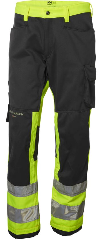 Helly Hansen Alna Pant LK1, Keltainen/Musta - Helly Hansen Huomiohousut - 77410-369 - 1