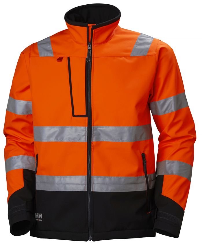 Helly Hansen Alna Softshell Jacket, Oranssi/Musta - Helly Hansen Huomiotakit - 74094-269 - 1