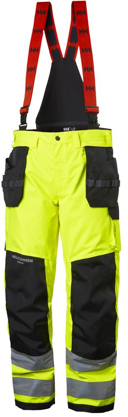 Helly Hansen Alna Winter Const Pant LK2, Keltainen/Musta - Helly Hansen Huomiohousut - 71495-369 - 1