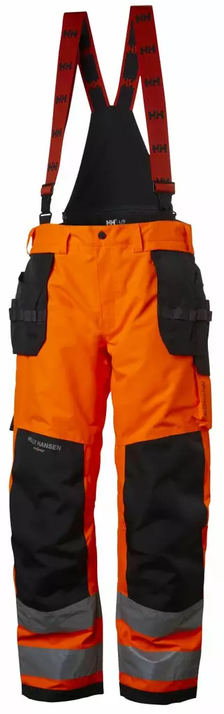 Helly Hansen Alna Winter Const Pant LK2, Oranssi/Musta - Helly Hansen Huomiohousut - 71495-269 - 1