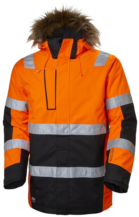 Helly Hansen Alna Winter Parka, Oranssi/Musta - Helly Hansen Huomiotakit - 71395-269 - 1