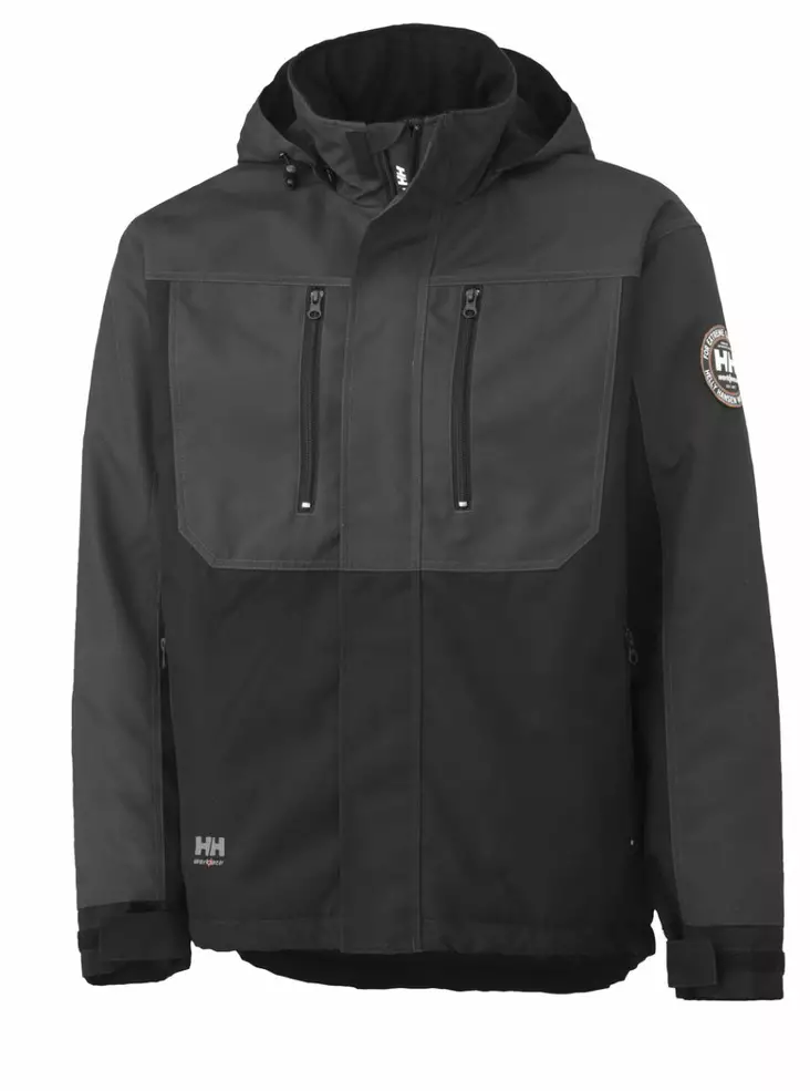 Helly Hansen Berg Jacket, Musta/T.Harmaa - Helly Hansen Työtakit - 76201-979 - 1