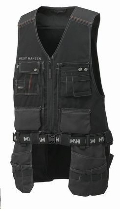 Helly Hansen Chelsea Construction Vest, Musta/T.Harmaa - Helly Hansen Työliivit - 76341-999 - 1