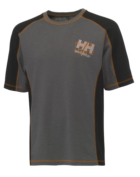 Helly Hansen Chelsea T-shirt, T.Harmaa/Musta - Helly Hansen Työpaidat - 79135-979 - 1