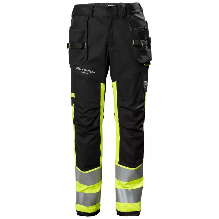 Helly Hansen Fyre Cons Pant LK1, Hi Vis Yellow - Kaikki Palosuojatut työvaatemerkit - 77450-369 - 1