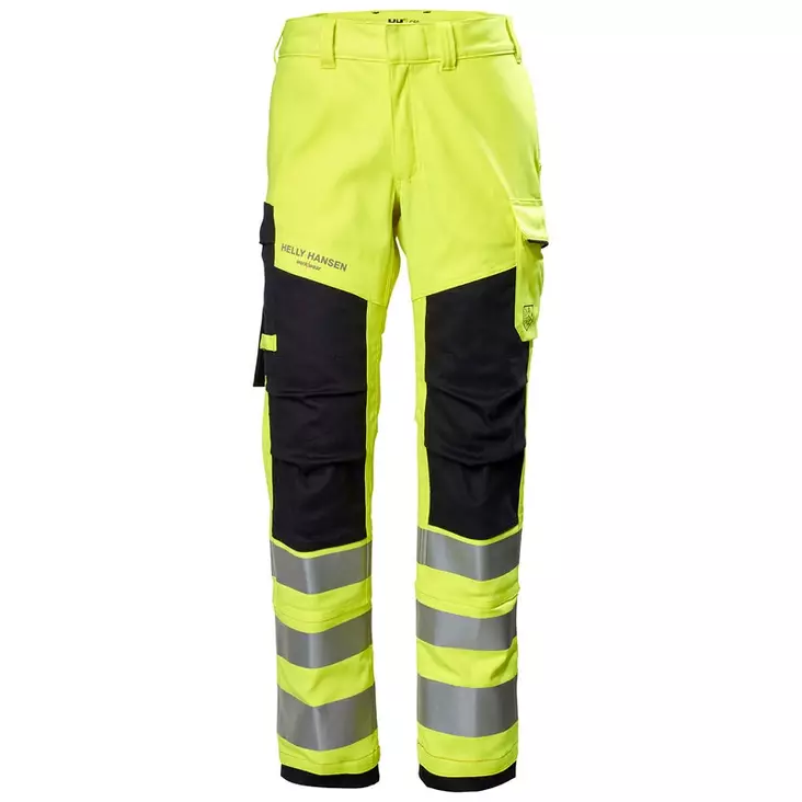Helly Hansen Fyre Work Pant LK2, Hi Vis Yellow - Kaikki Palosuojatut työvaatemerkit - 77451-369 - 1