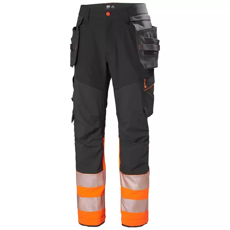 Helly Hansen Icu Brz Cons Pant CL1, 269 Orange/Ebony - Helly Hansen Huomiohousut - 77500-269 - 1