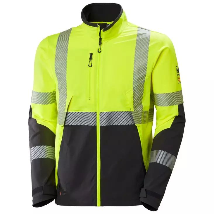 Helly Hansen Icu Brz Jacket, 369 Yellow/Ebony - Helly Hansen Huomiotakit - 77203-369 - 1