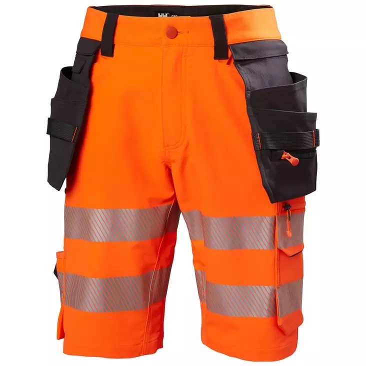 Helly Hansen Icu Cons Shorts, 269 Orange/Ebony - Helly Hansen Huomioshortsit - 77503-269 - 1