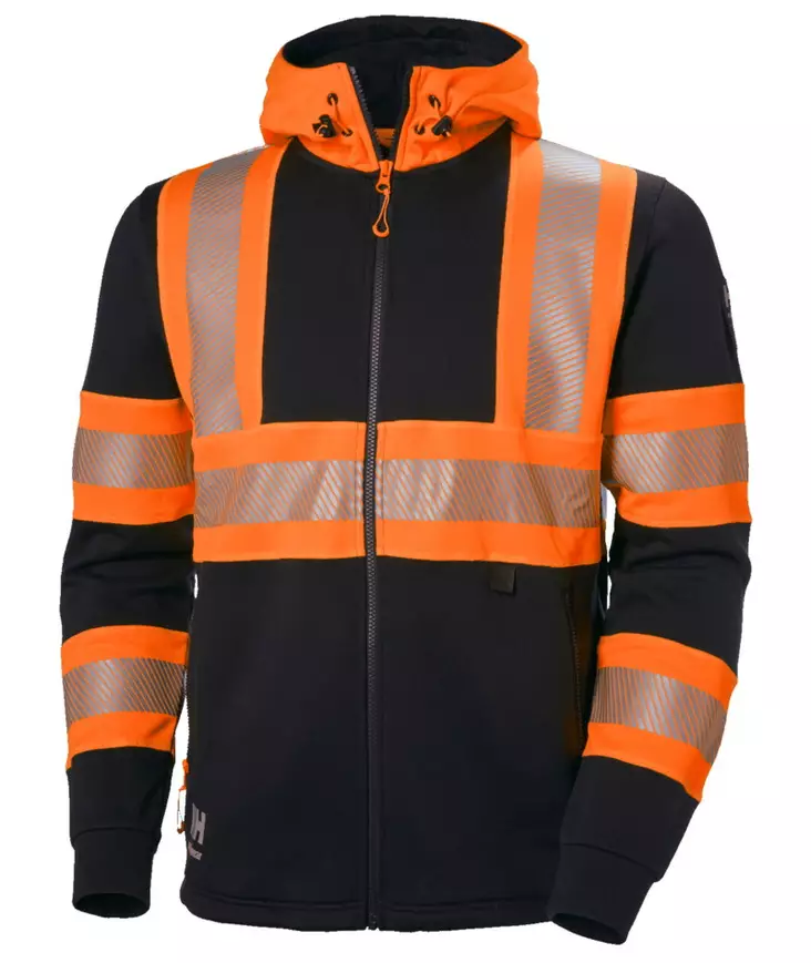 Helly Hansen Icu Hoodie, Oranssi/Musta - Helly Hansen Huomiopaidat - 79273-269 - 1
