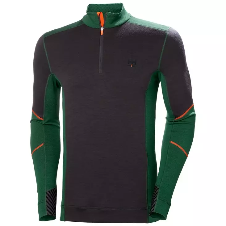 Helly Hansen Lifa Merino Half Zip, Green - Helly Hansen Asusteet ja Tarvikkeet - 75107-469 - 1