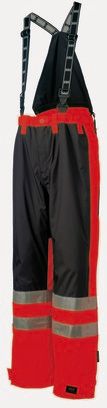 Helly Hansen Ludvika Pant, Punainen/Musta - Helly Hansen Huomiohousut - 71476-169 - 1