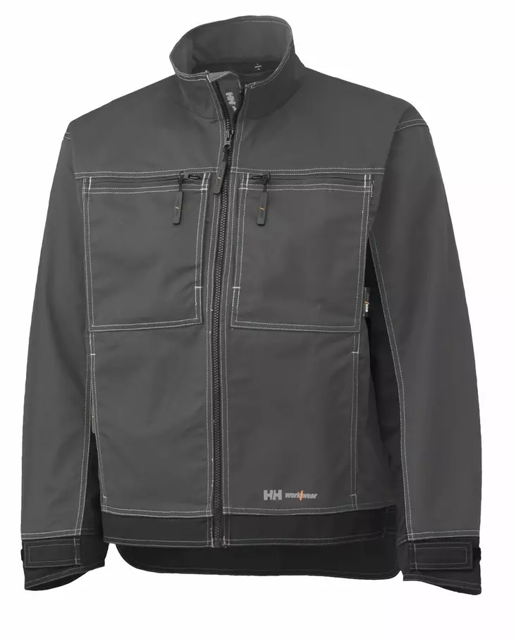 Helly Hansen West Ham Jacket, T.Harmaa/Musta - Helly Hansen Työtakit - 76015-979 - 1