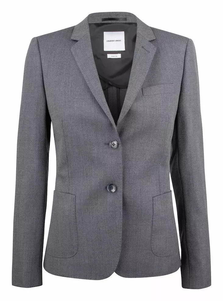 JHF Club Blazer 30 Woman, meleerattu harmaa - J.Harvest & Frost Vaatteet - 2963003-909 - 1