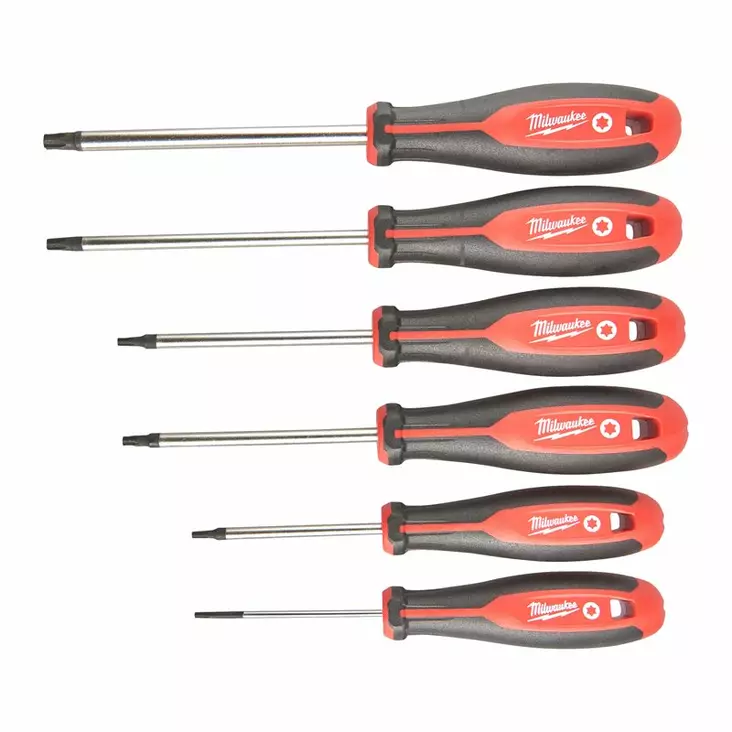 Milwaukee RUUVINVÄÄNNIN TORX SET 6P - Käsityökalut - 4932471809 - 1