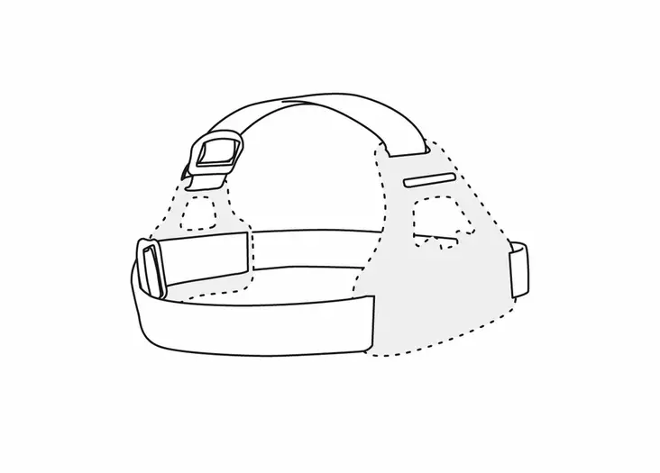 Petzl SPARE HEADBAND FOR DUO AND ULTRA - Varusteet ja Varaosat - E51999 - 1