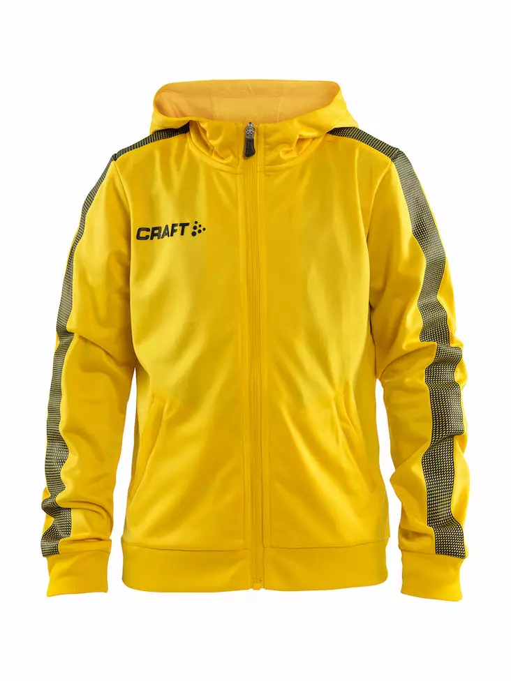 Pro Control Hood Jacket Jr, Sweden Yellow/Black - Craft Vaatteet - 1906718-552999 - 1