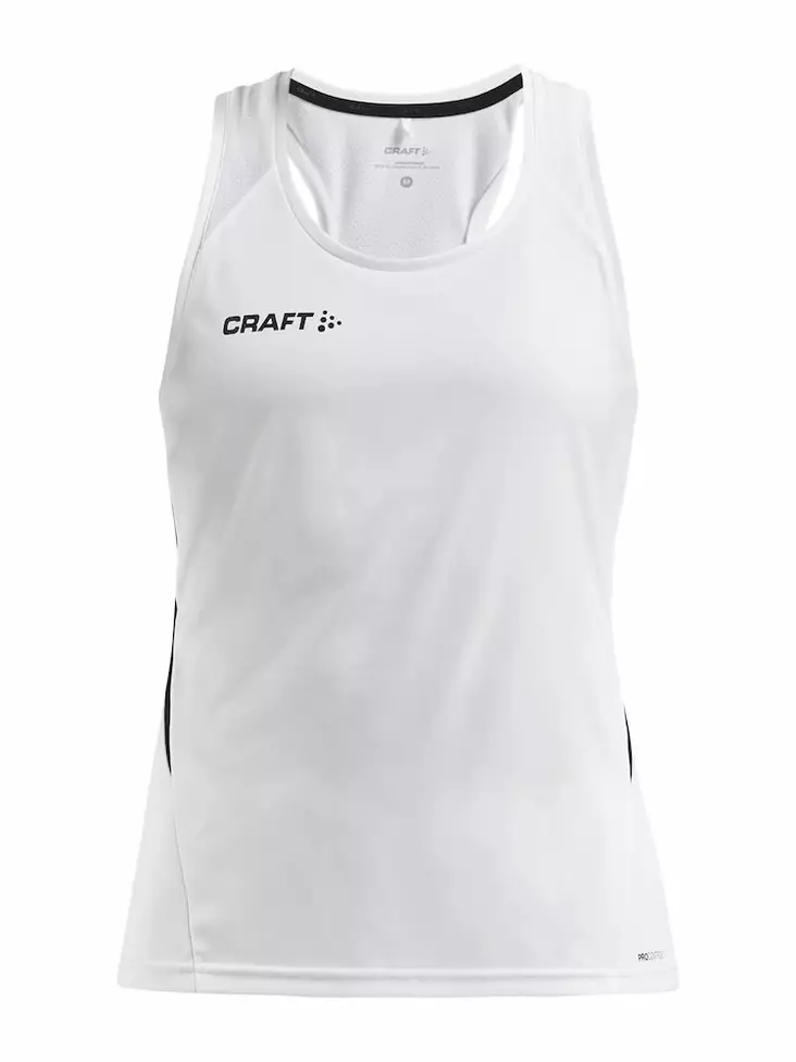 Pro Control Impact Singlet W, WHITE-BLACK - Craft Vaatteet - 1908235-900999 - 1