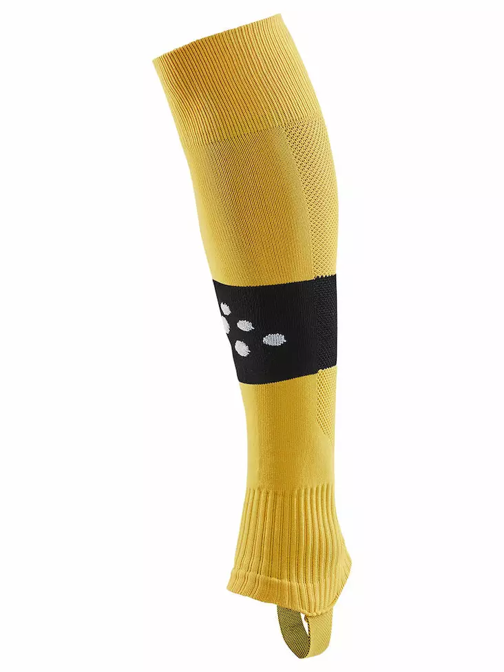 Pro Control Stripe W-O Foot Socks Senior, Yellow/Black - Craft Vaatteet - 1906742-552999 - 1