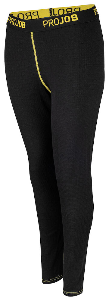 ProJob 3510 Naisten Pitkät Alushousut, Black - Projob Työhousut - 643510-99 - 1