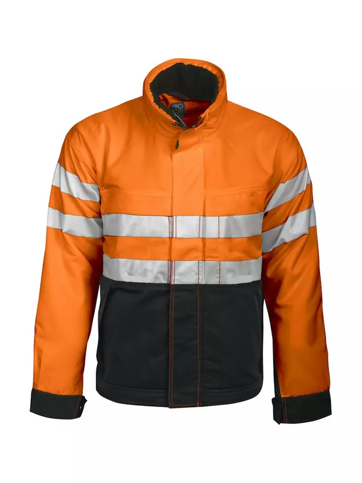 ProJob 6407 Talvitakki EN ISO 20471 LK3, Oranssi/ Musta - Projob Huomiotakit - 646407-1799 - 1