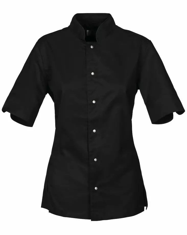 ProJob 7409 Kokkitakki Exclusive Naiset, Musta - Projob Työtakit - 647409-99 - 1