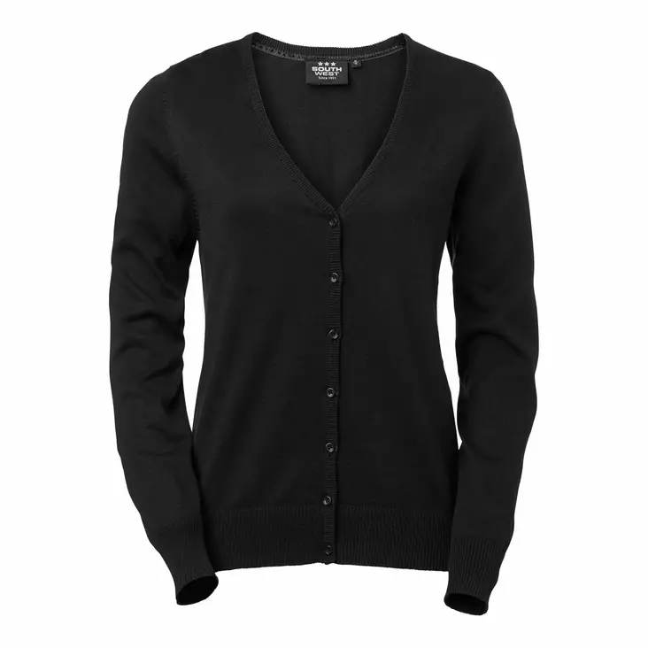 SW 509 Flora cardigan lds, black - South West Vaatteet - 509-99 - 1