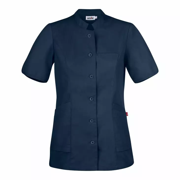 Smila 70104 Aila blouse w, ocean blue - Smila Työvaatteet - 70104-29 - 1