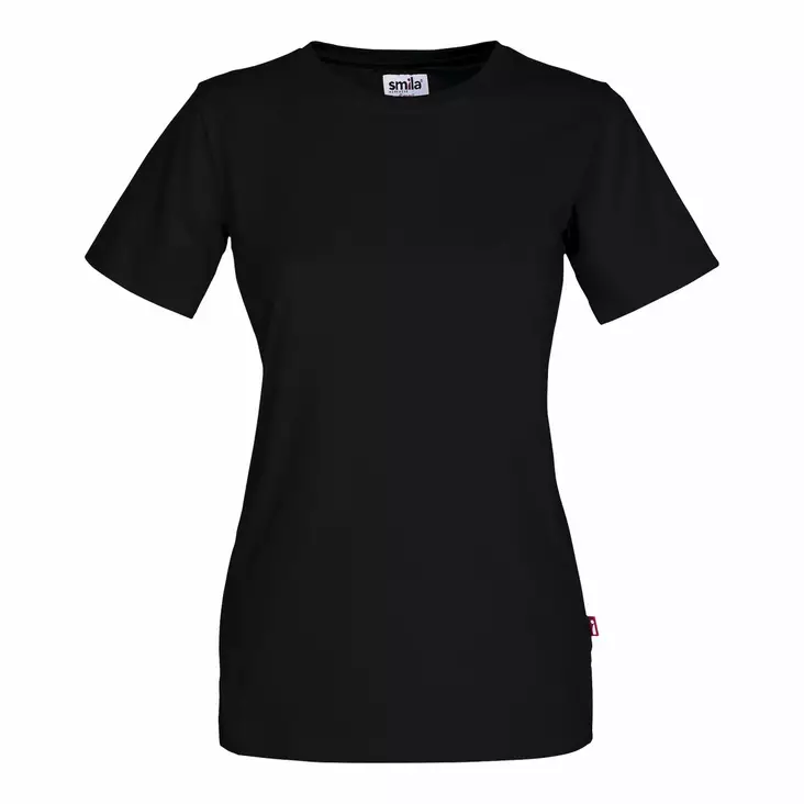 Smila 76432 Helmi t-shirt w, black - Smila Työvaatteet - 76432-99 - 1