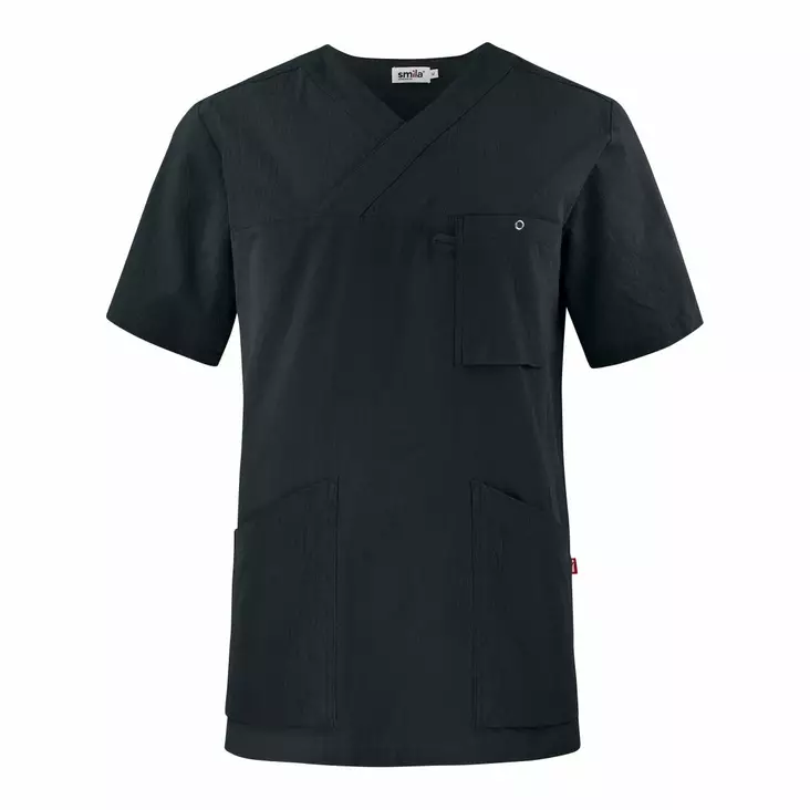 Smila 77801 Calle v-tunic, black - Smila Työvaatteet - 77801-99 - 1