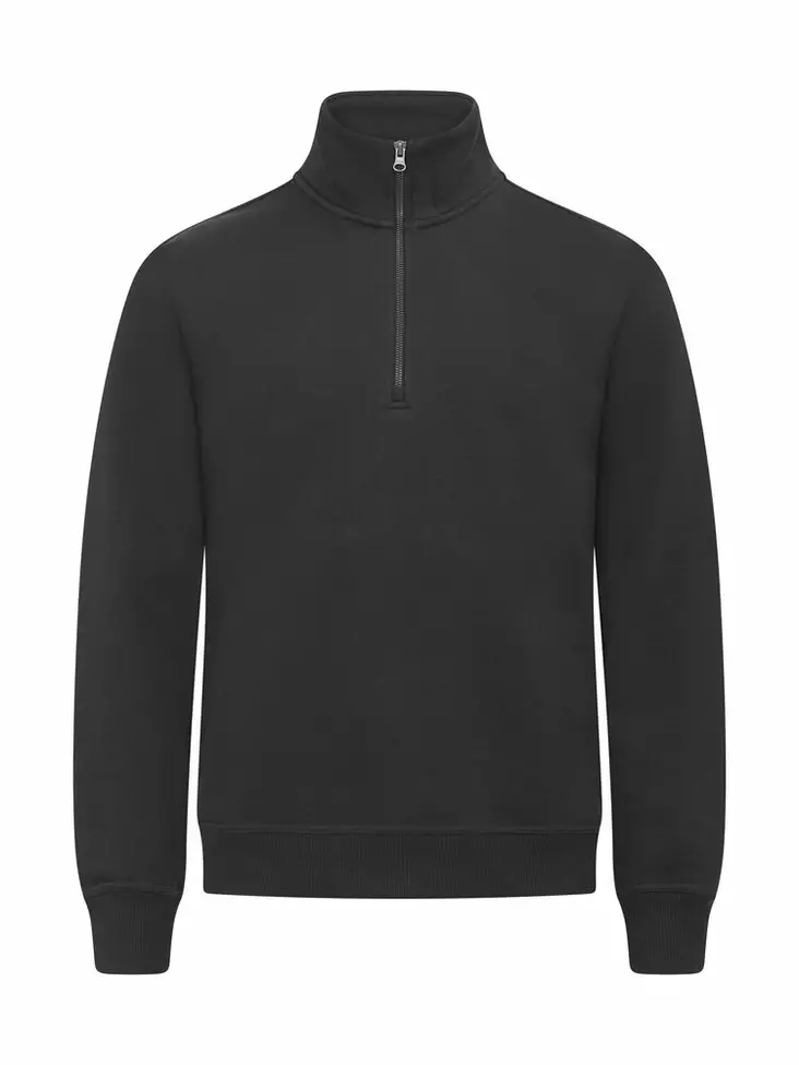 Clique Miami Half Zip, Musta - Clique Vaatteet - 0201033-99 - 1