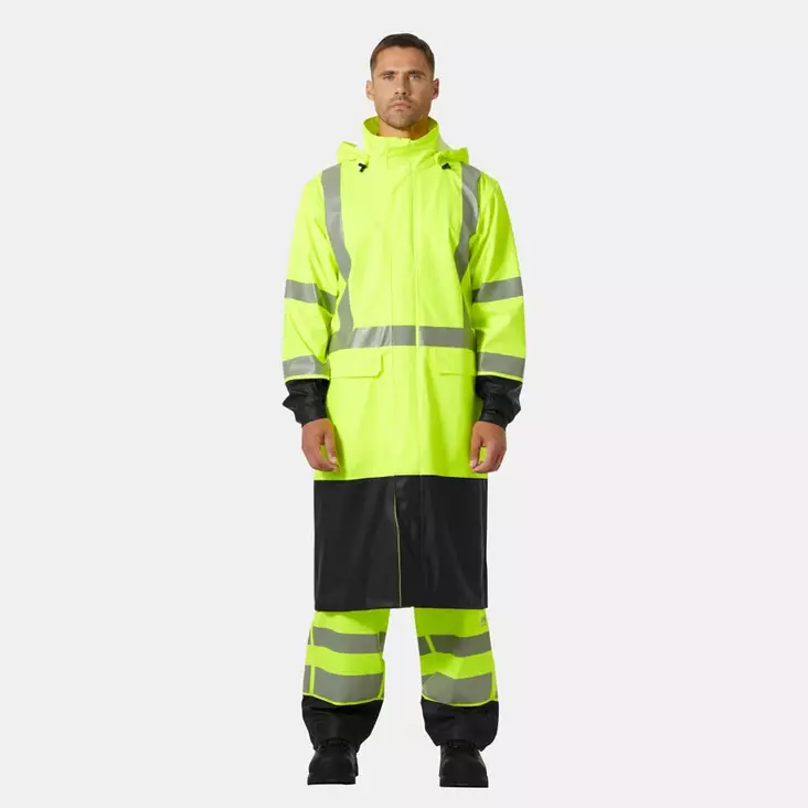Helly Hansen Addvis Rain Coat, 369 Yellow/Ebony - Helly Hansen Huomiosadeasut - 70156-369 - 1
