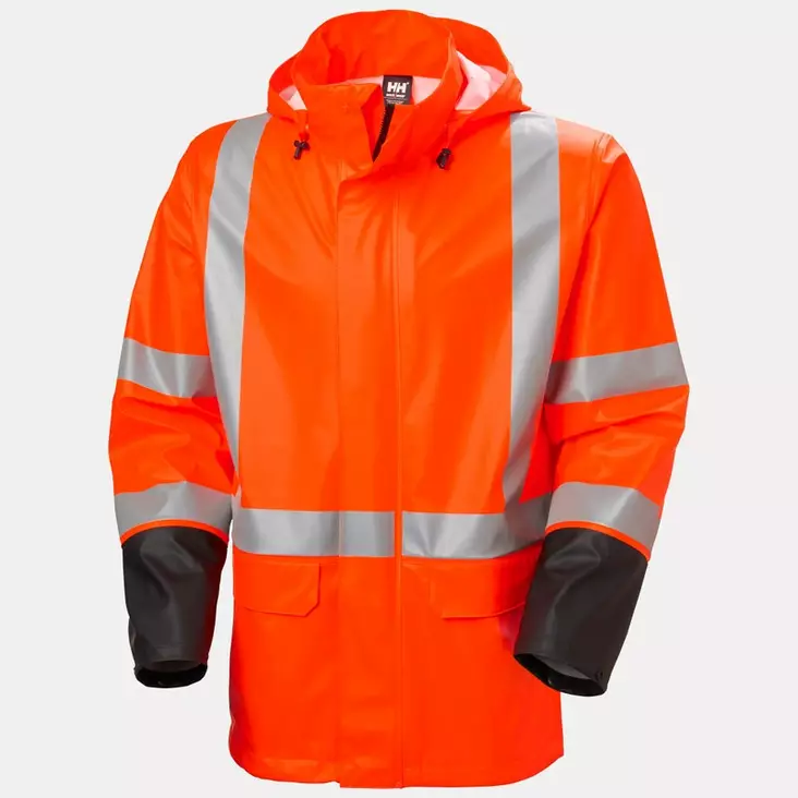 Helly Hansen Addvis Rain Jacket, 269 Orange/Ebony - Helly Hansen Huomiosadeasut - 70155-269 - 1