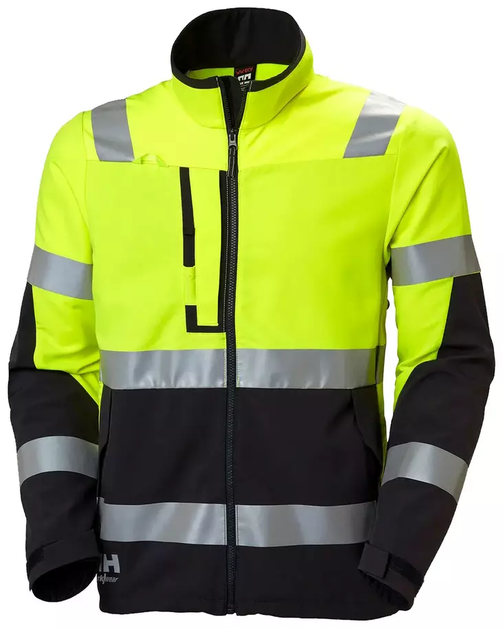 Helly Hansen Alna 4X Tech Jacket, 369 Yellow/Ebony - Helly Hansen Huomiotakit - 77230-369 - 1