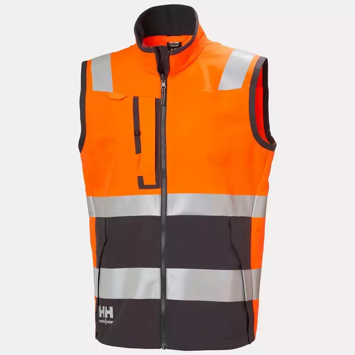 Helly Hansen Alna 4X Tech Vest, 269 Orange/Ebony - Helly Hansen Huomioliivit - 74030-269 - 1