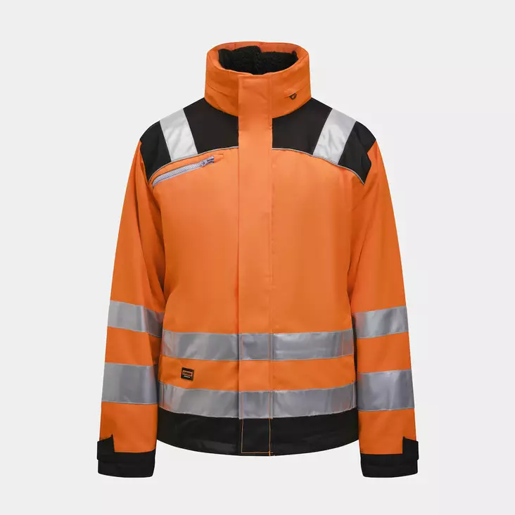 Jobman 1347 Talvitakki Star Hi-Vis, oranssi/musta - Jobman Huomiotyövaatteet - 65134707-3199 - 1