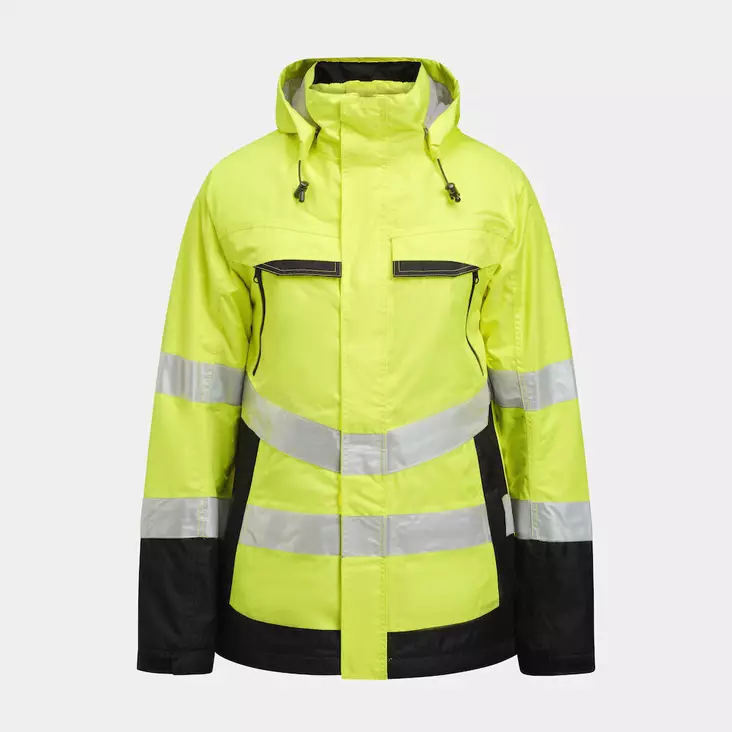 Jobman 1383 Talvitakki Hi-Vis, keltainen/musta - Jobman Huomiotyövaatteet - 65138362-2199 - 1