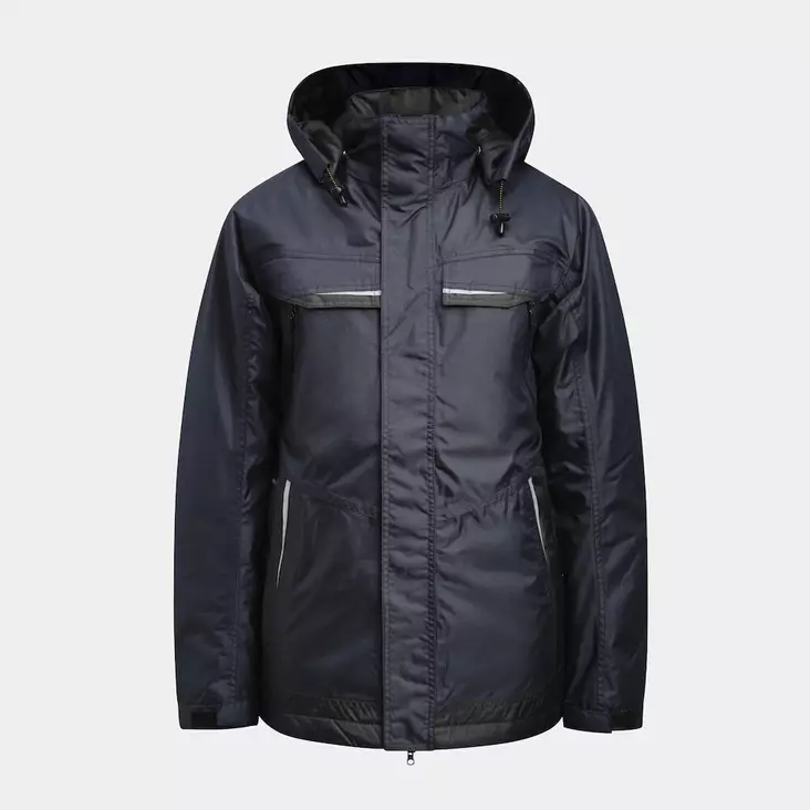 Jobman 1384 Vedenpitävä Talvitakki, mariini/musta - Jobman Työvaatteet - 65138436-6799 - 1