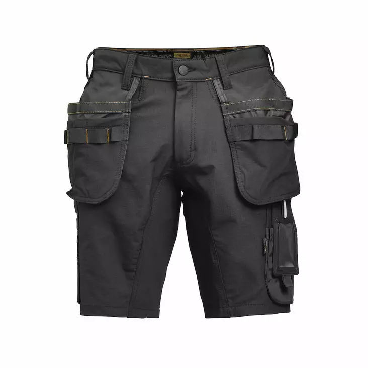 Jobman 2196 Työshortsit Stretch, musta - Jobman Työvaatteet - 65219618-9999 - 1