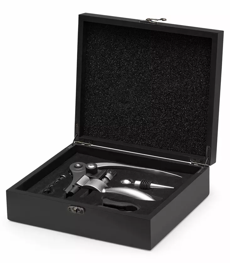 Orrefors Jernverk Viinisetti puulaatikossa - Koti ja Keittiö - 411282-99 - 1