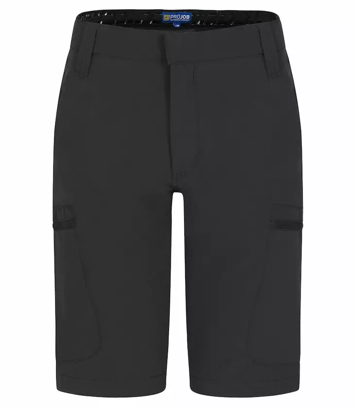 ProJob 2561 Stretch Shortsit Naiset, Black - Projob Työshortsit - 642561-99 - 1