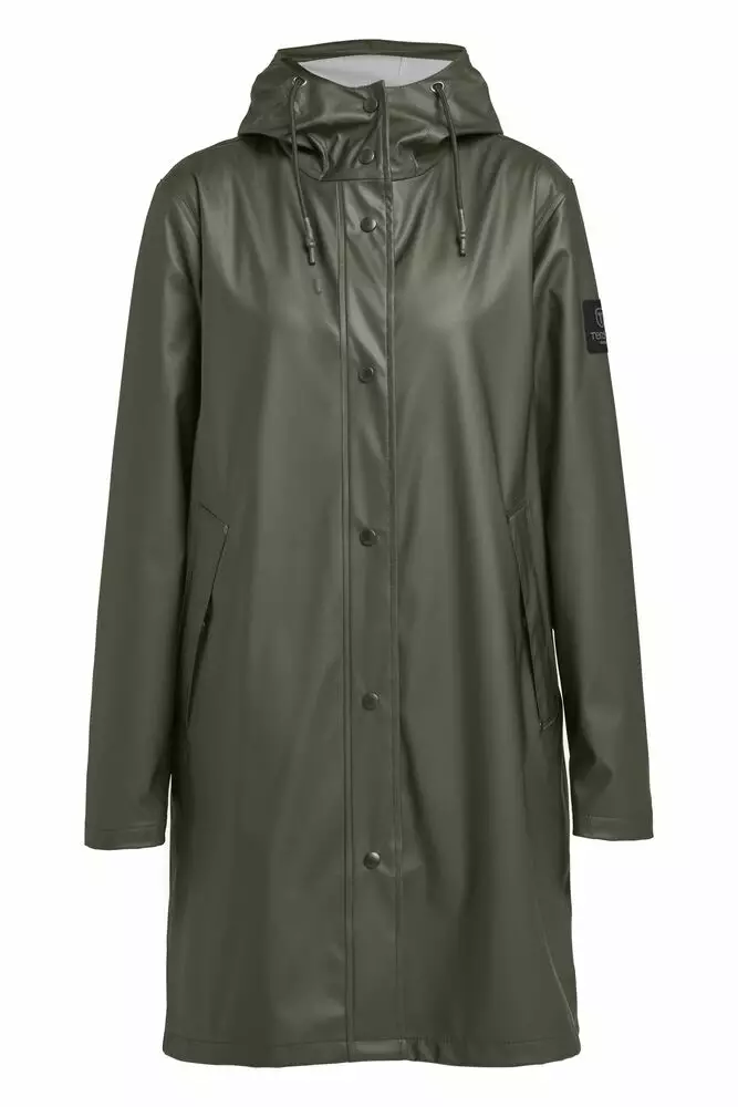 Tenson Apelviken PU Jacket Woman, Olive - Tenson Vaatteet - 465017643-649 - 1