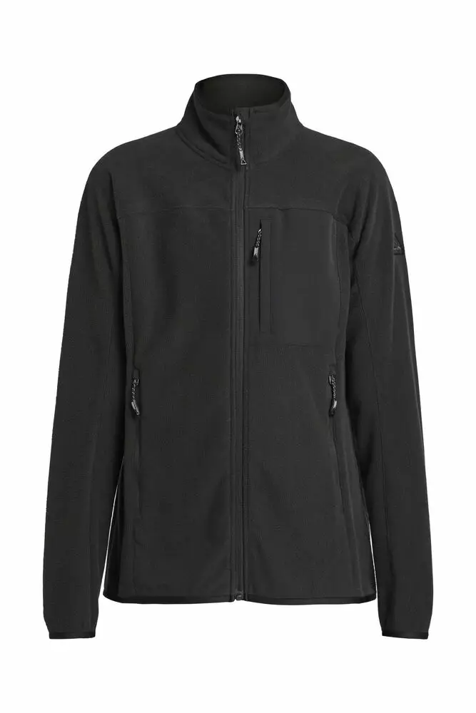 Tenson Himalaya Full Zip Pocket Fleece Women, Black - Tenson Vaatteet - 465018220-999 - 1