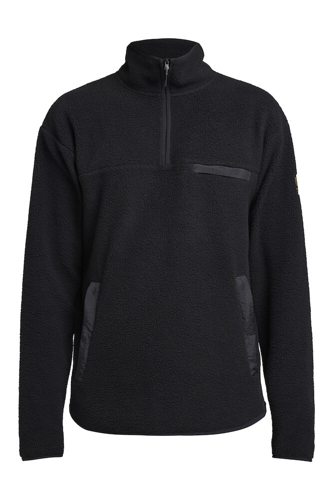 Tenson Yoke Fleece Half Zip Men, Black - Tenson Vaatteet - 465017646-999 - 1