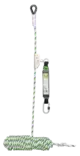 Kratos NIRO-S, Sliding fall arrester on 30 m kernmantle rope, with energy absorber - Kratos putoamissuojaimet - FA2010230A - 1