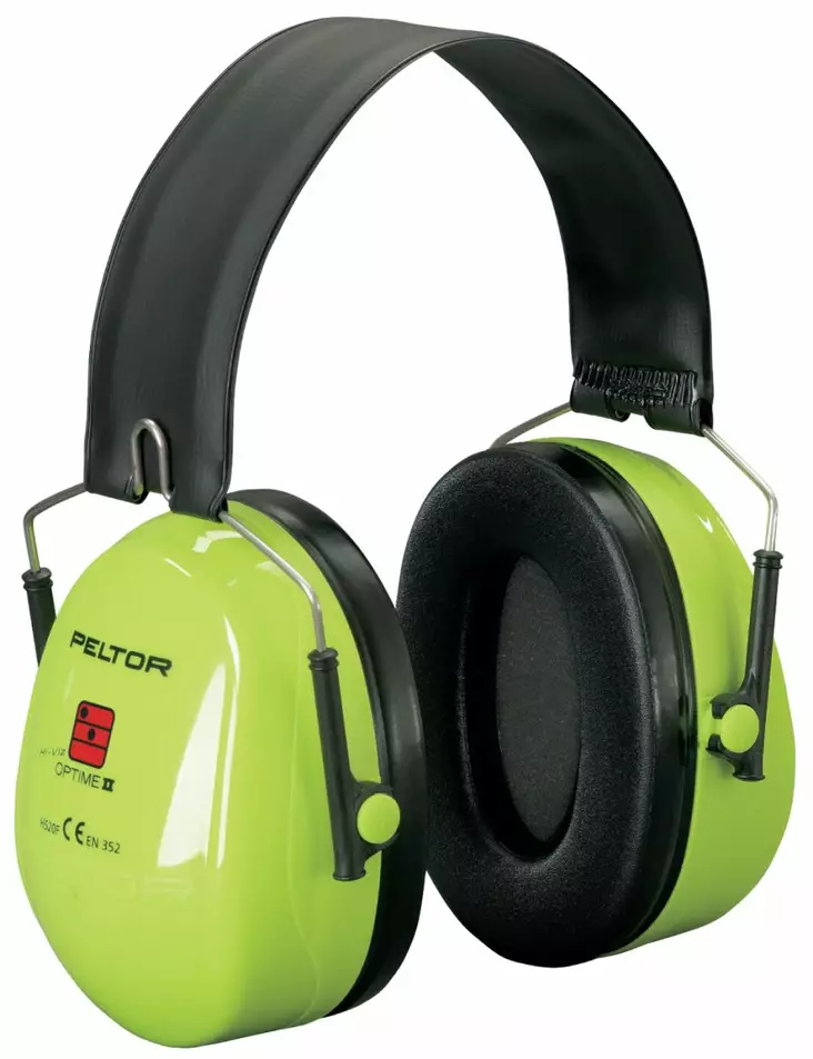 Peltor Optime 2 F Hi-Viz Kuulonsuojain taittuva - Passiiviset kuulonsuojaimet - H520F-460-GB - 1
