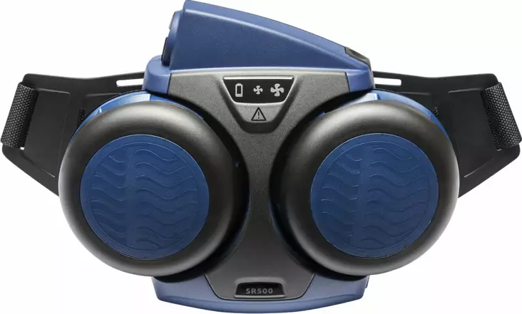 Sundström SR 500 Puhallinsuojain HD-akulla - Sundström hengityksensuojaimet - H06-0112HD - 1